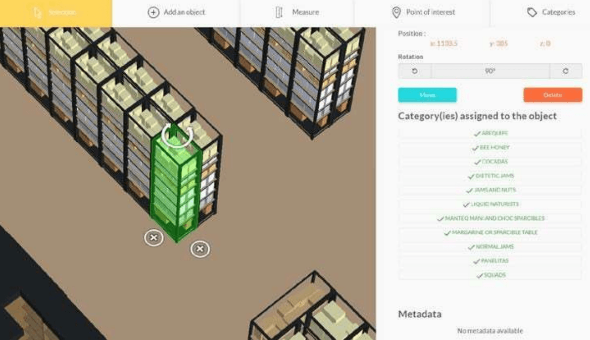 Warehouse 3D Visualization